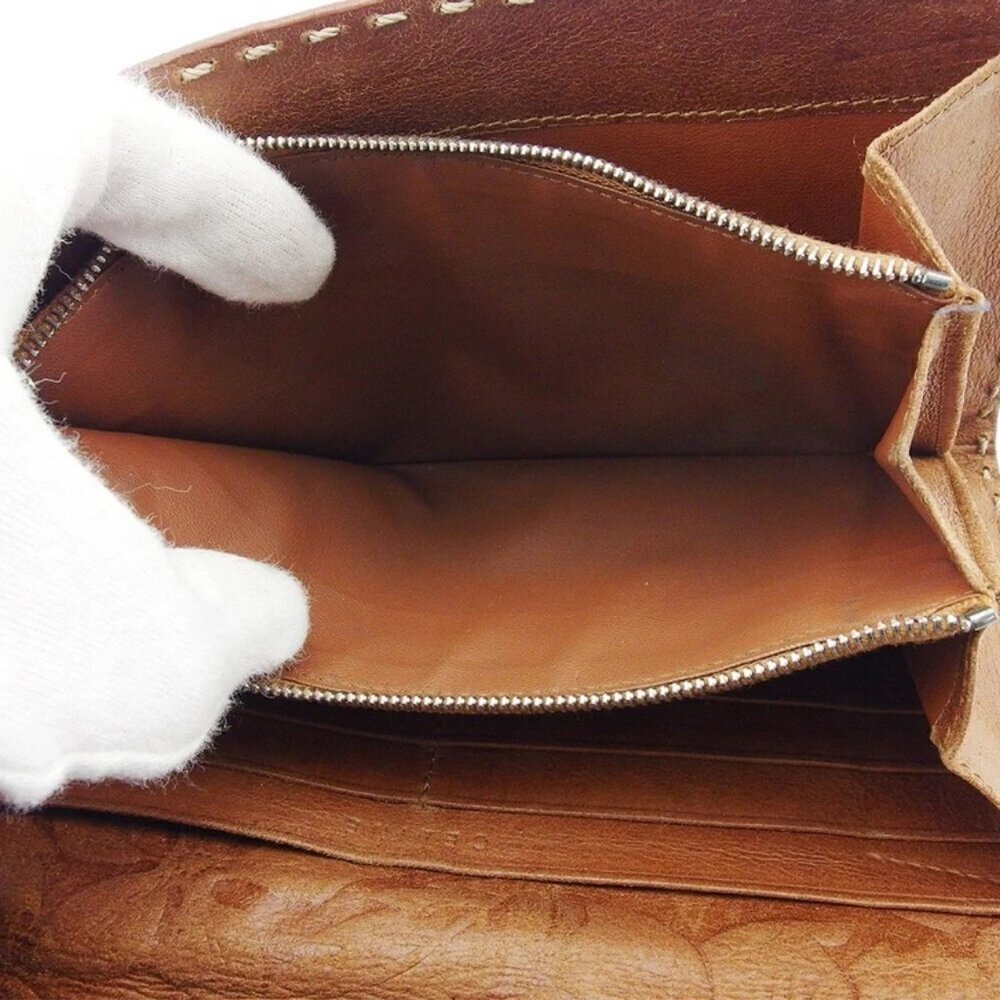 CELINE Bifold Wallet light brown Women Authentic secondhand - Picture 6 of 8